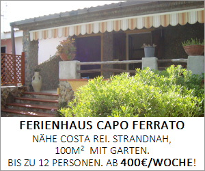 Ferienhaus Capo Ferrato Sardinien