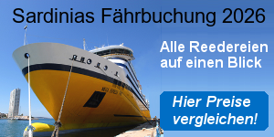 Banner Fährbuchung Sardinias