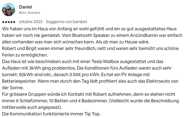 Villa Maris Bewertung